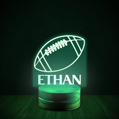 Personalized Sports Themed Night Light